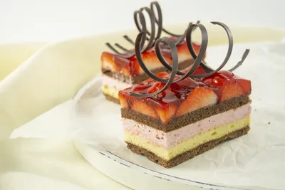 Erdbeerschnitte