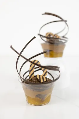 Schokodessert im Glas